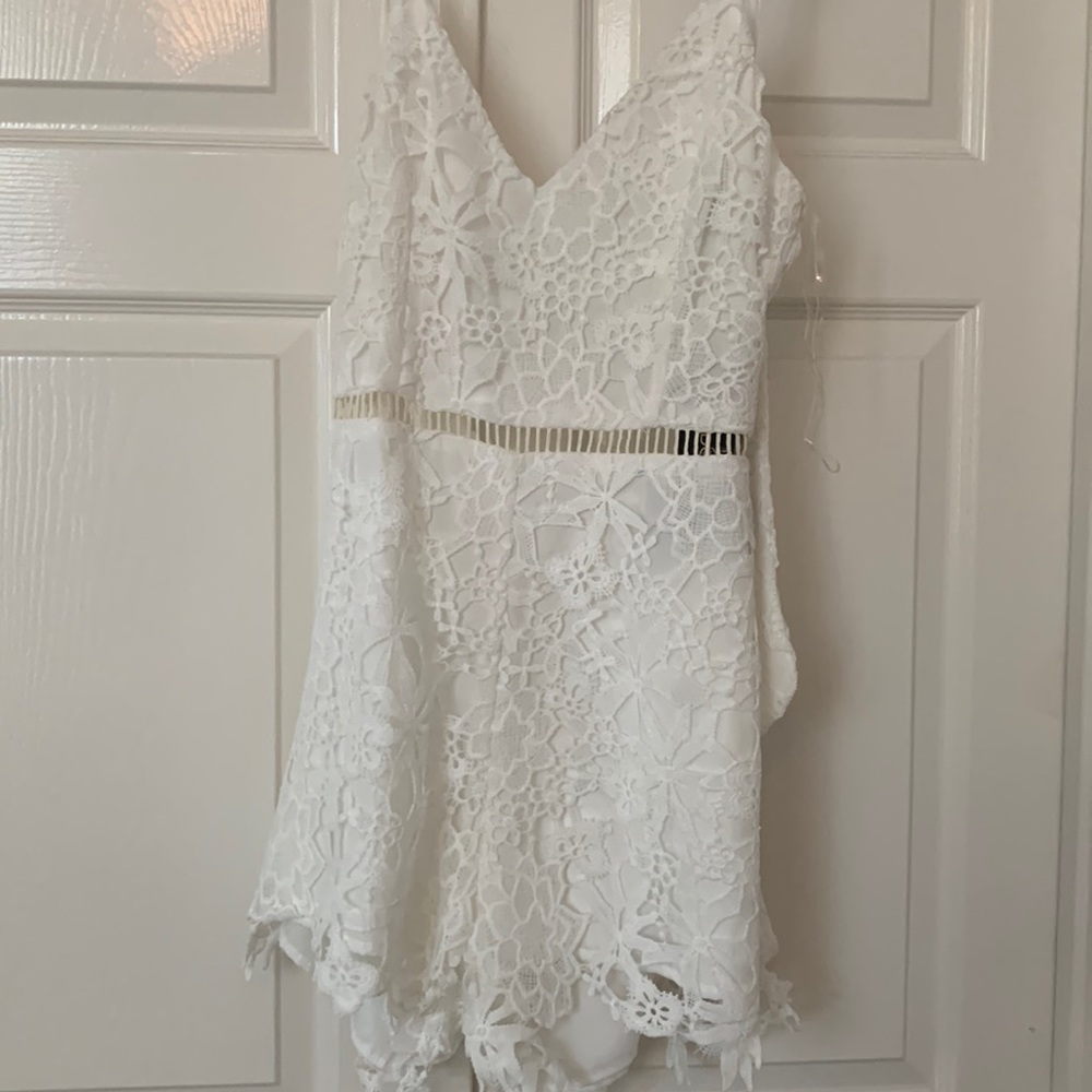 White DO+BE romper